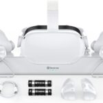 Smatree töltődokkoló, kompatibilis a Meta Quest 2-vel, illeszkedik az akkumulátoros Elite szíjhoz