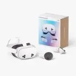 Meta Quest 3S 128 GB – Mixed Reality VR szemüveg kontrollerrel, EU Verzió
