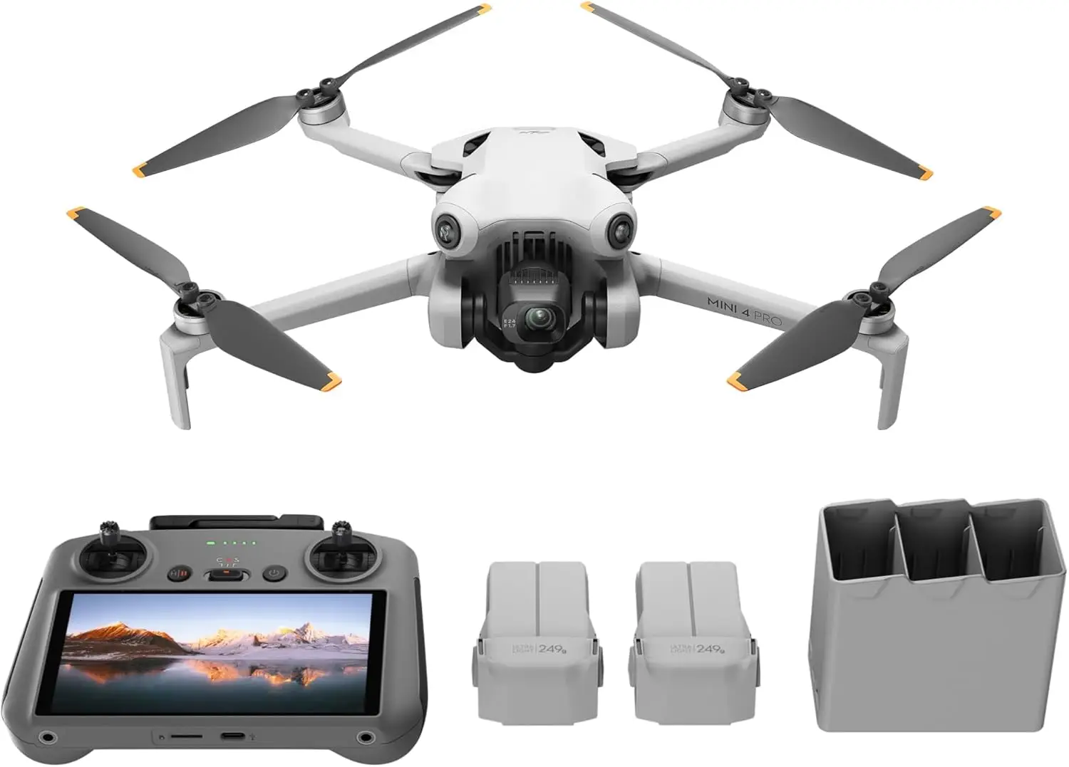 61oAOh3zh9L._AC_SL1500_ DJI Mini 4 Pro Fly More Combo (DJI RC 2) - Image 1
