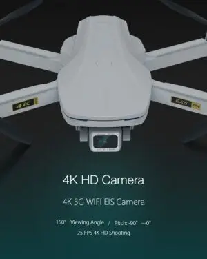 2 akkuval és táskával! Eachine EX5 5G WIFI 1KM, GPS + 4K HD Camera, 30mins Flight Time 229g RTF