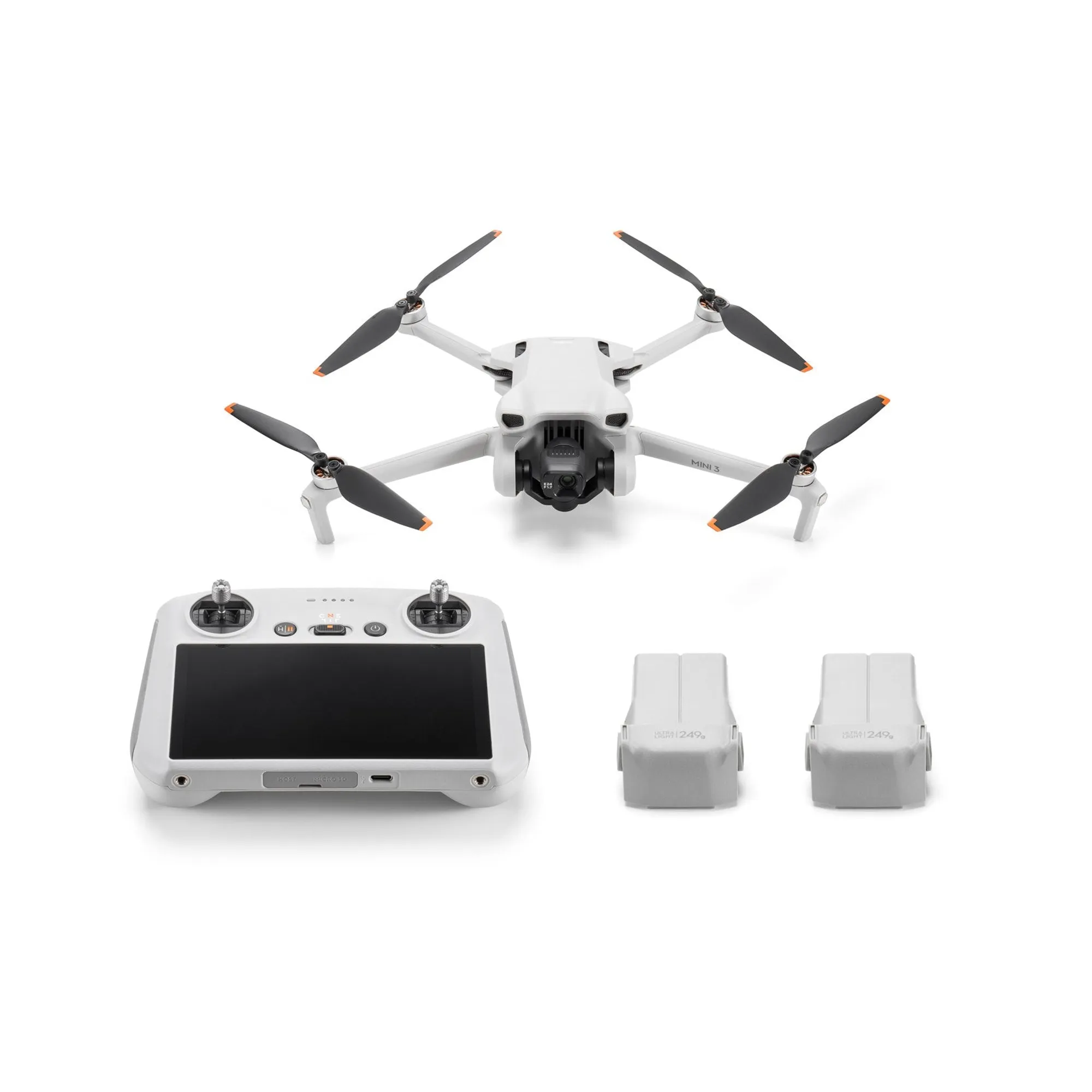 Termék kép #1 - DJI Mini 3 Fly More Combo Drón Szett - DJI RC, GL DJI Mini 3 Fly More Combo RC (CP.MA.00000613.01) - Image 1