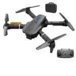 Táskával E88 Drón, játék HD kamera WiFi FPV magasságtartással, Összecsukható kivitel
