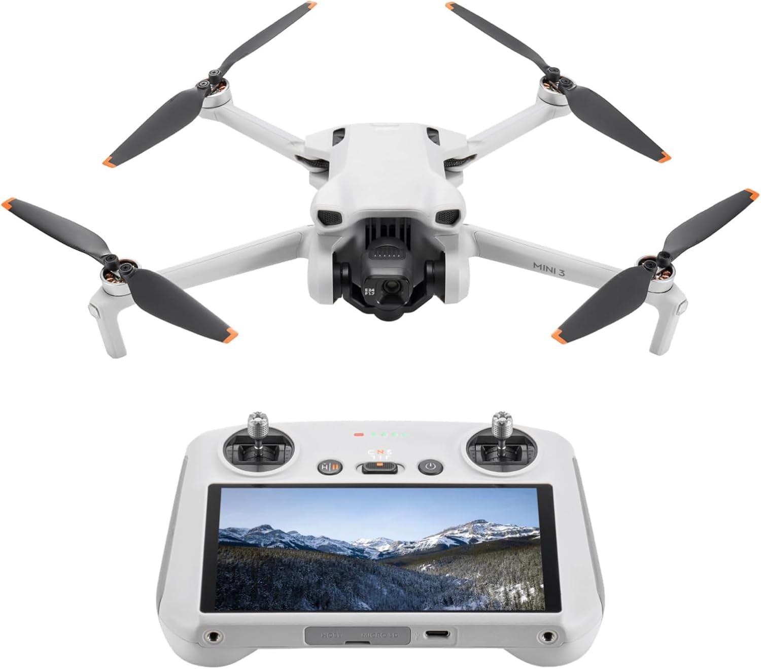 61nHmmn+N1L._AC_SL1500_ DJI Mini 3, RC (CP.MA.00000780.01) - Image 1