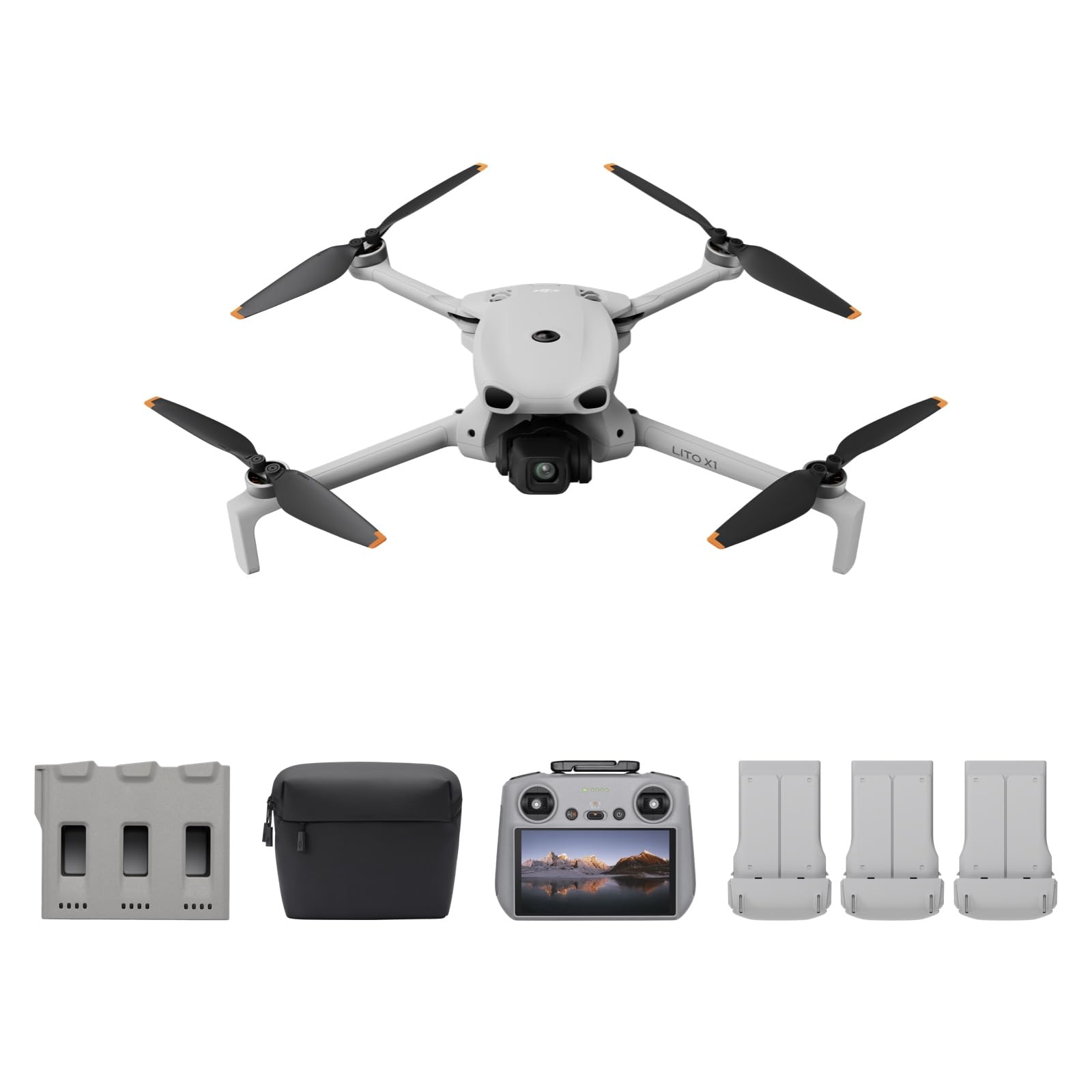 SKU-02-SKU-02-DJI Lito X1 Fly More Combo Plus (DJI RC 2) DJI Lito X1 Fly More Combo Plus (DJI RC 2) - Image 1